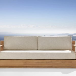 Bal Harbour Outdoor Teak Sofa