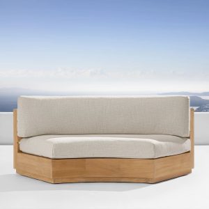 Bal Harbour Outdoor Curved Sofa