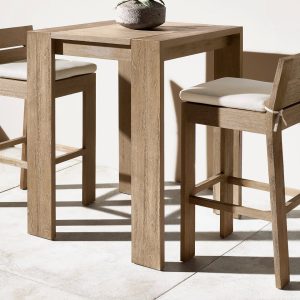 Marbella Teak Armless Stool