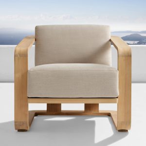 Sonoma Outdoor Teak Lounge Chair